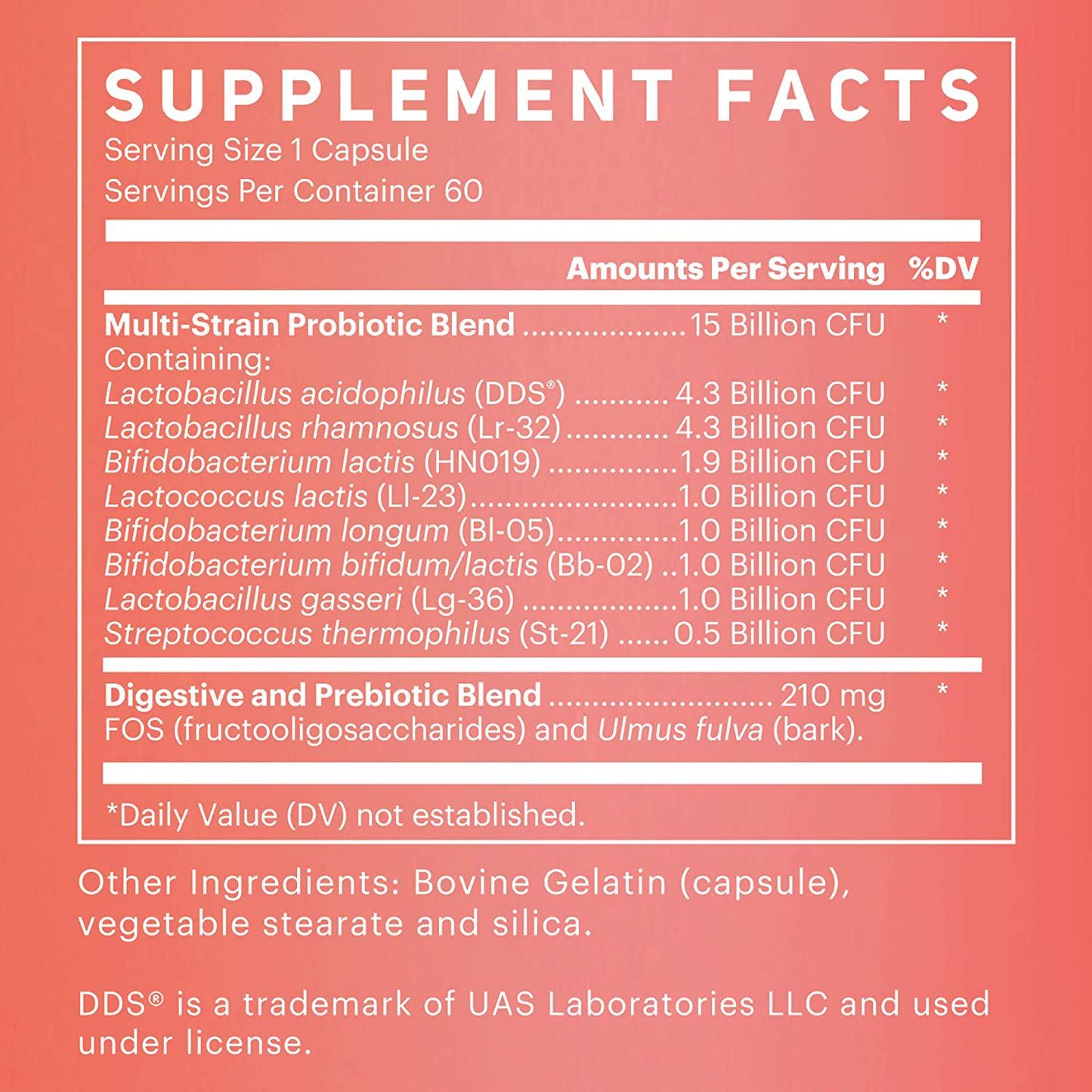 TB12 Probiotic 60 Count, 60 CT