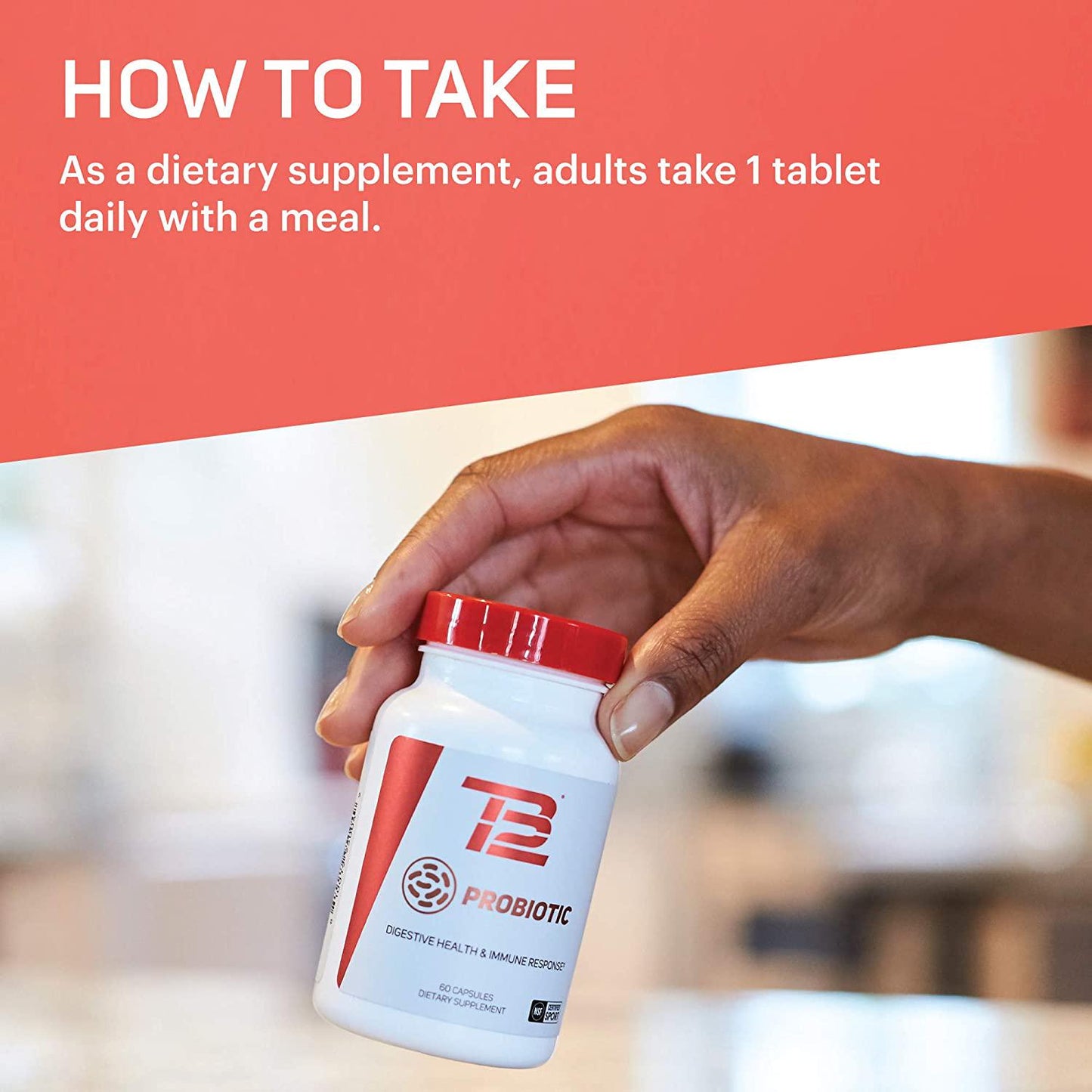 TB12 Probiotic 60 Count, 60 CT