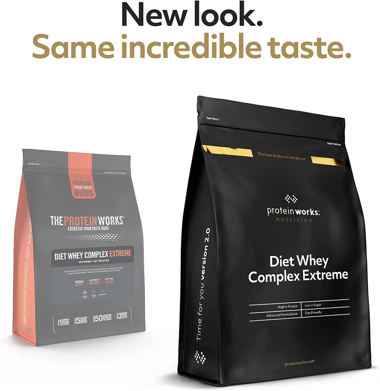 THE PROTEIN WORKS Diet Whey Complex Extreme Protein Powder| Low Fat and Low Calorie Diet Shake | Vitamin and Mineral Rich | No Added Sugar | Banana Smooth | 1 Kg