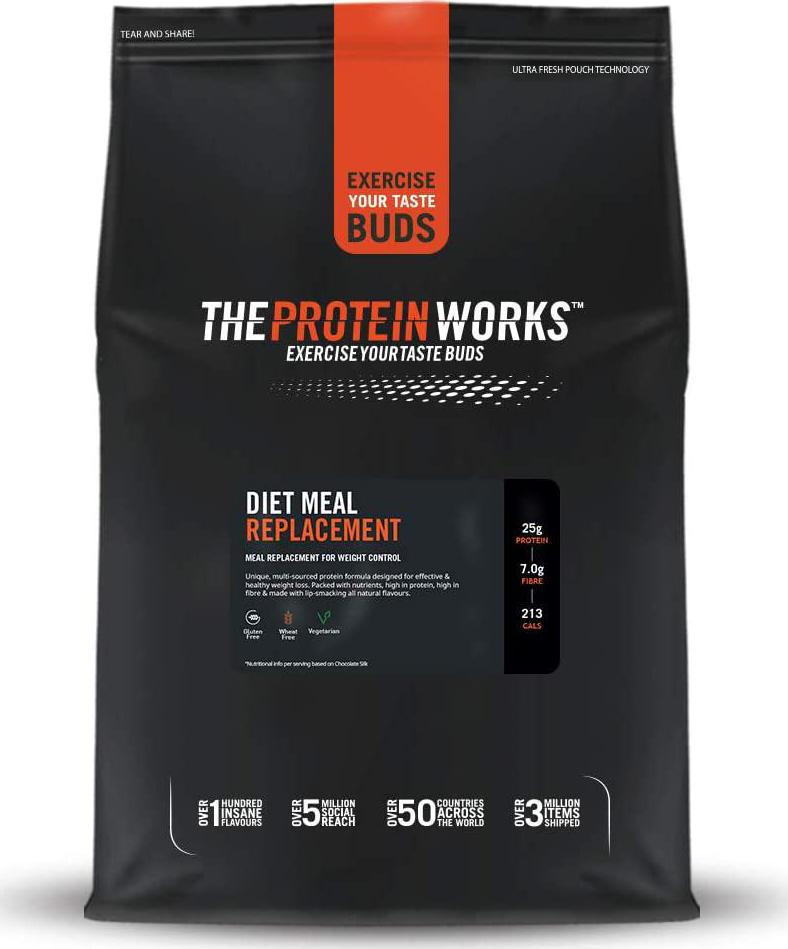THE PROTEIN WORKS Vegan Meal Replacement Shake | 100% Plant Based | Immunity Boosting Vitamins | Affordable, Healthy and Quick | Vanilla Crème | 500 g