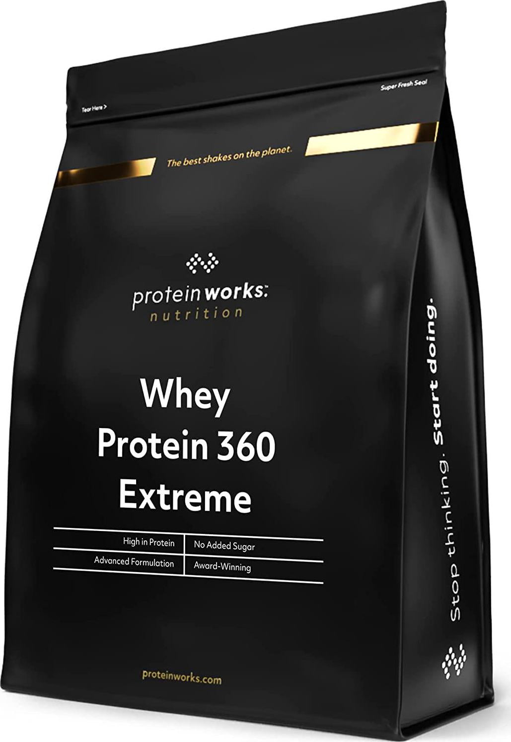 THE PROTEIN WORKS Whey Protein 360 Extreme Protein Powder | High Protein Shake | With Glutamine, Vitamins and Minerals | Protein Blend | French Vanilla | 2.4 kg