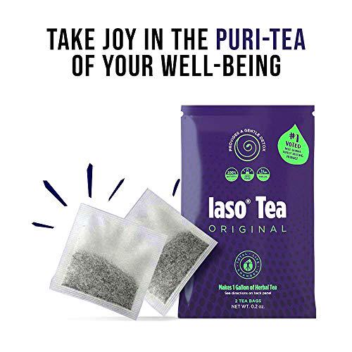 TLC Total Life Changes IASO Natural Herbal Detox Tea Bags - Five Pack (10 Tea Bags)