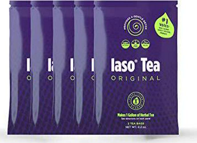 TLC Total Life Changes IASO Natural Herbal Detox Tea Bags - Five Pack (10 Tea Bags)