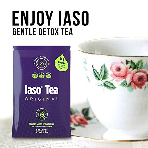 TLC Total Life Changes IASO Natural Herbal Detox Tea Bags - Five Pack (10 Tea Bags)