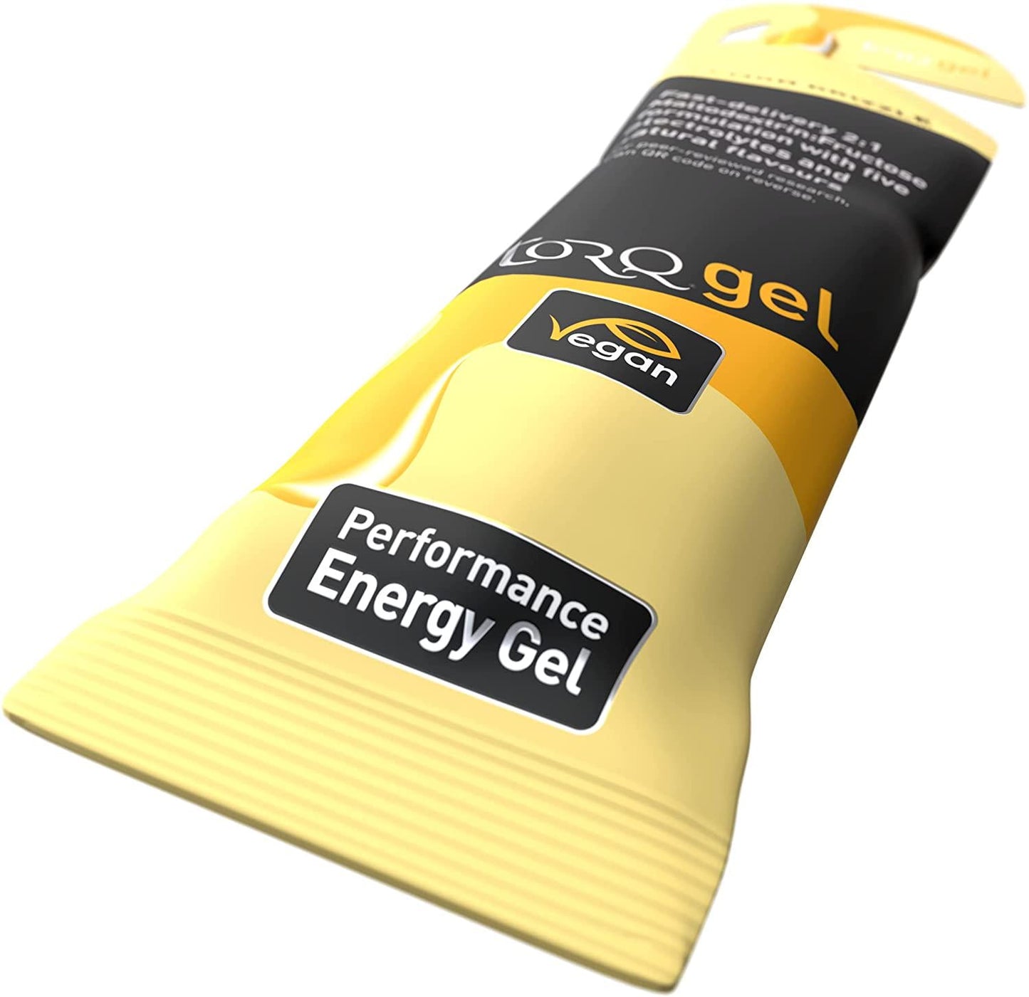 TORQ Unisex's Energy Gel, Lemon Drizzle, 15 x 45g