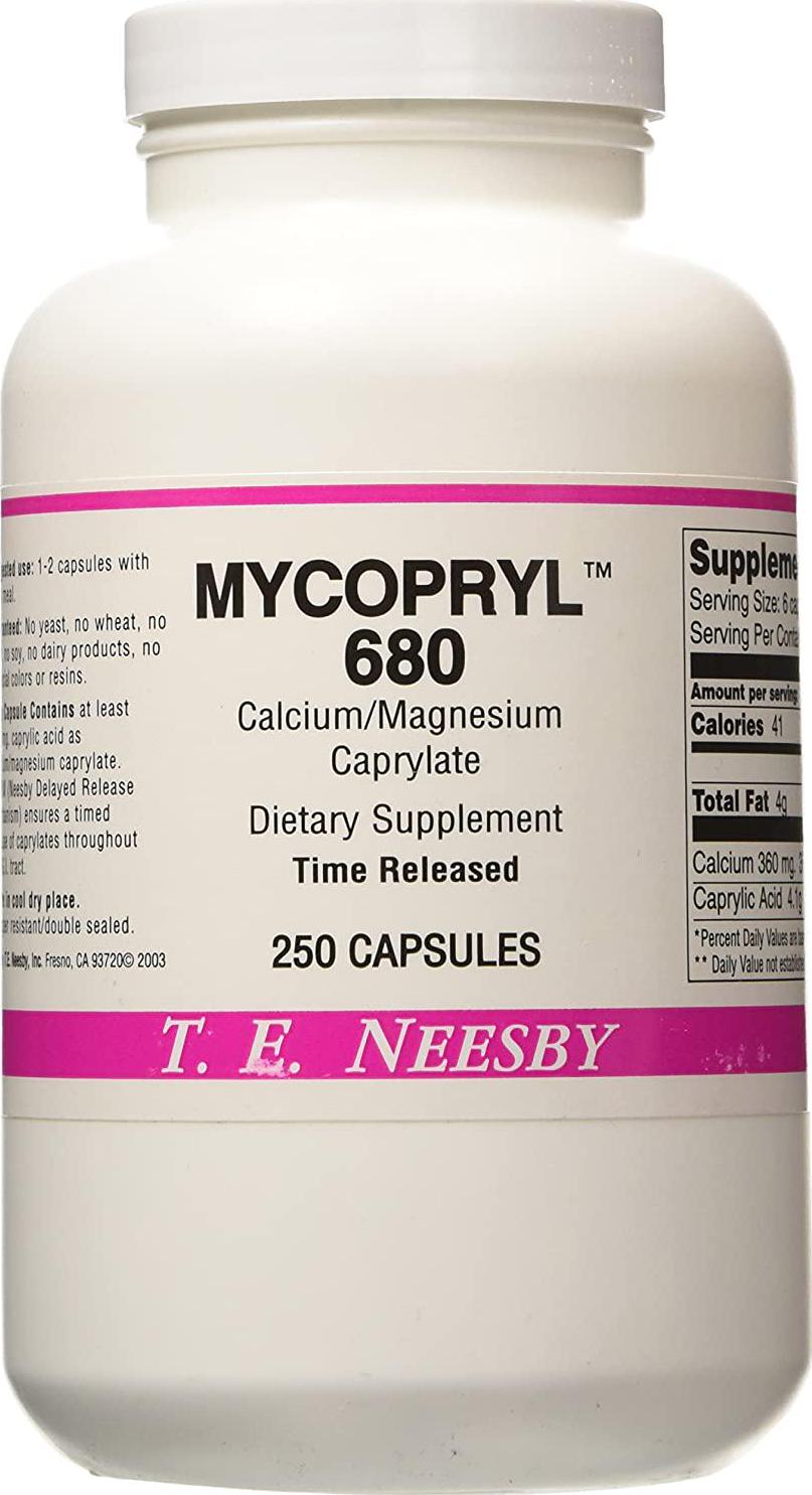 T.E.Neesby - Mycopryl 680 680 mg 250 Capsules