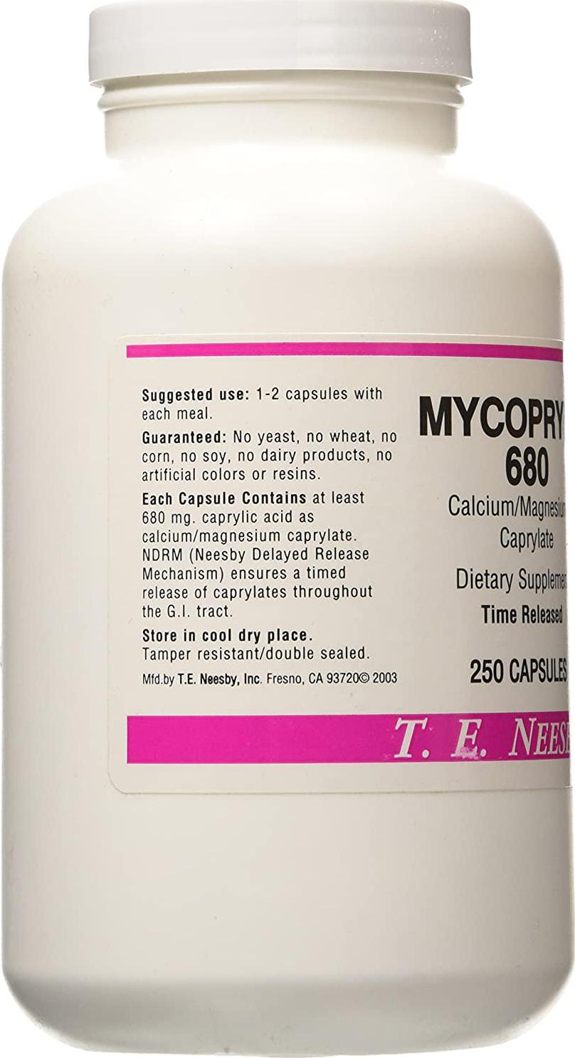 T.E.Neesby - Mycopryl 680 680 mg 250 Capsules