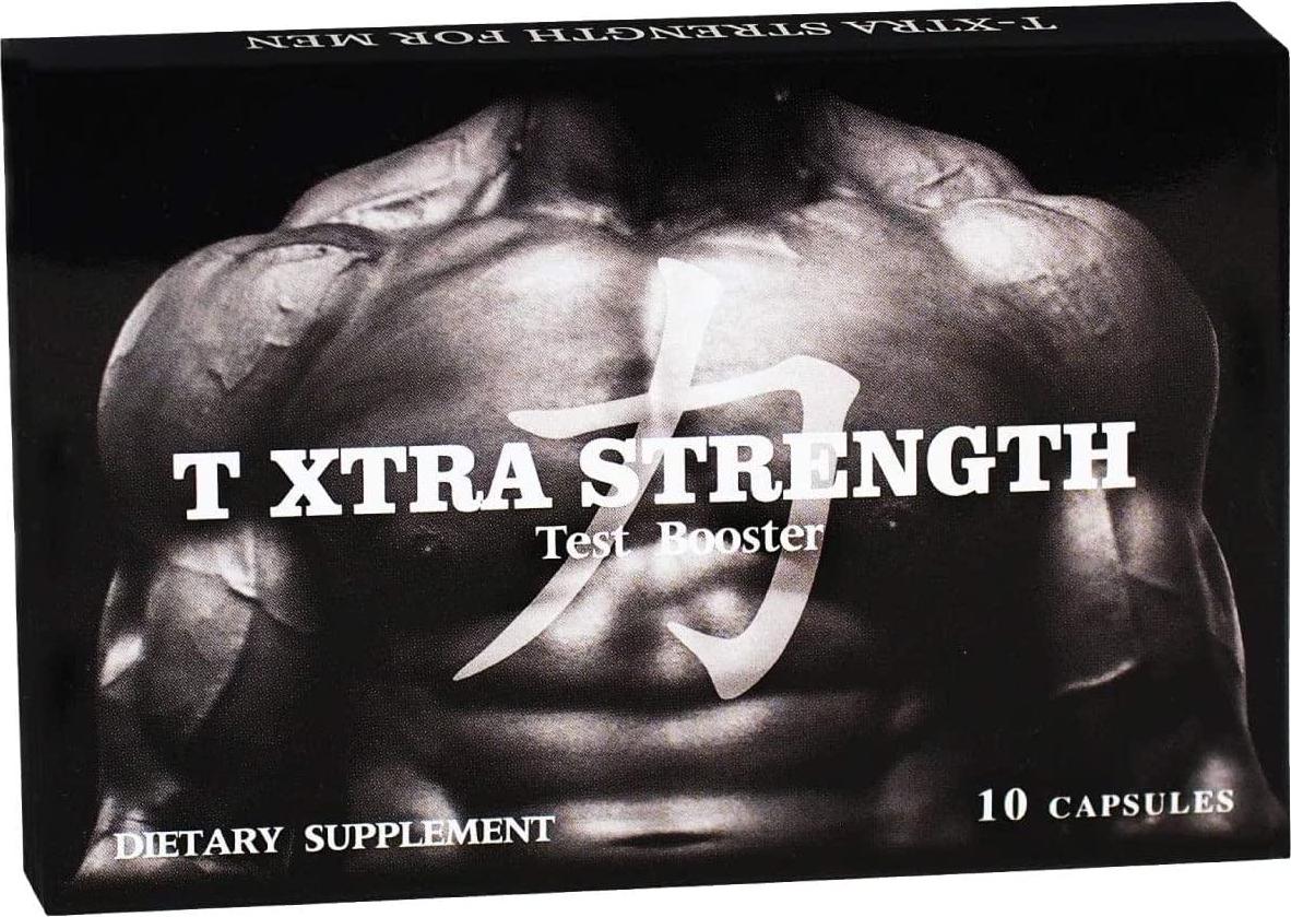 T Xtra, Blue Edition Natural Energy Supplement, 1-Pack 10 Capsules