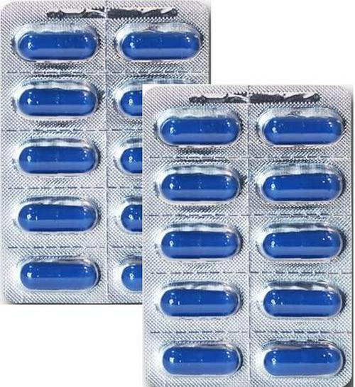 T Xtra, Blue Edition Natural Energy Supplement, 2-Pack (20Capsules)