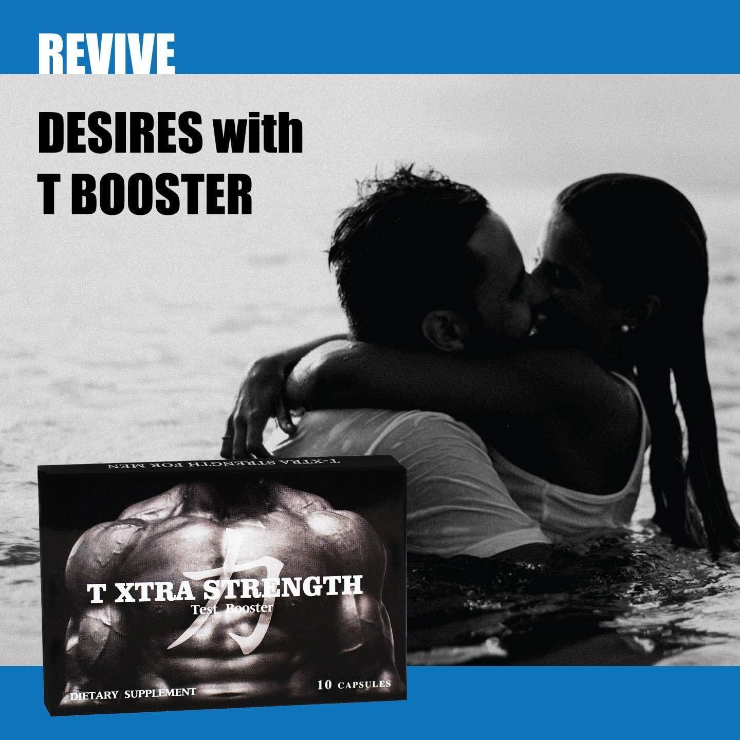 T Xtra, RED Edition Natural Energy Supplement, 1-Pack 10 Capsules