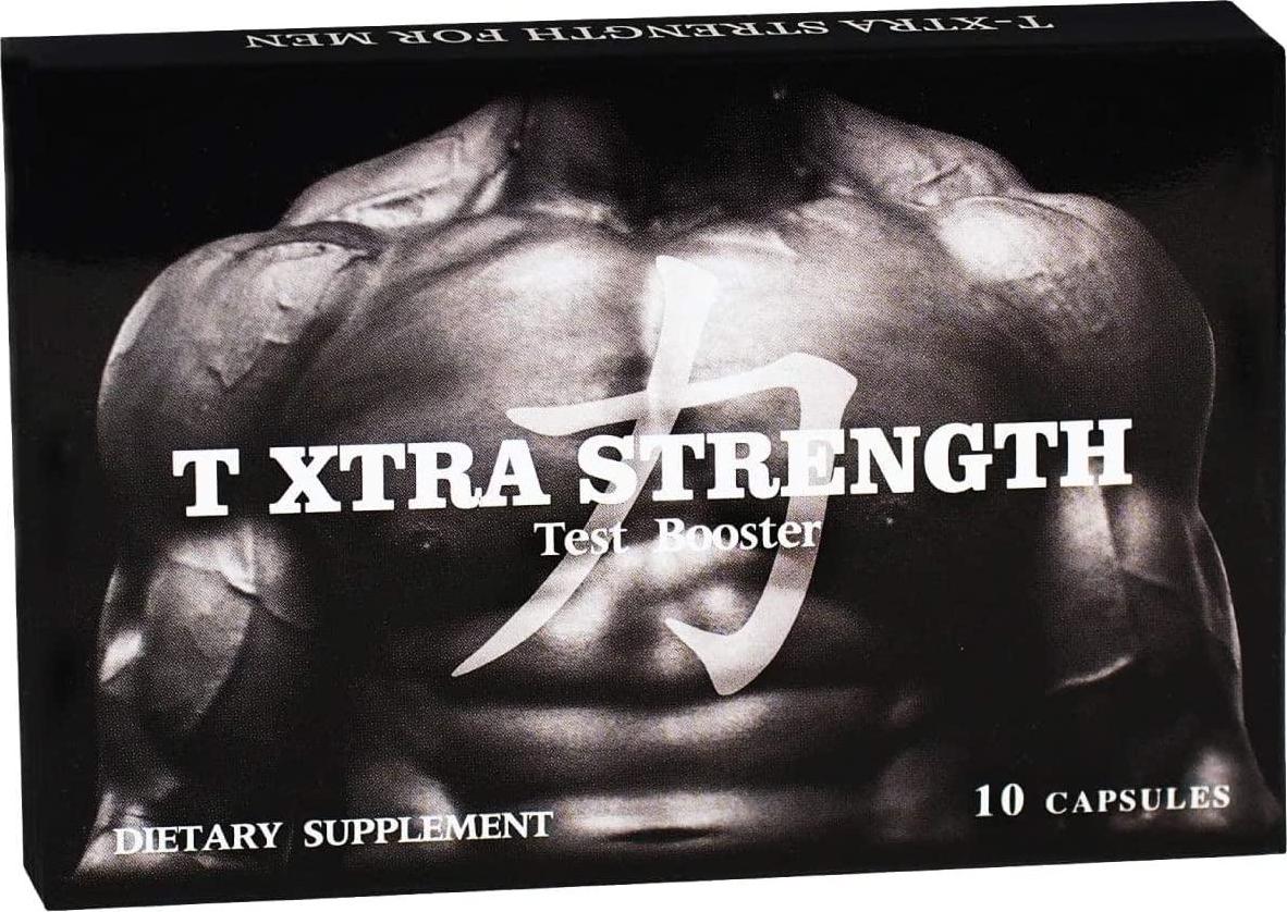 T Xtra, White Edition Natural Energy Supplement, 1-Pack 10 Capsules
