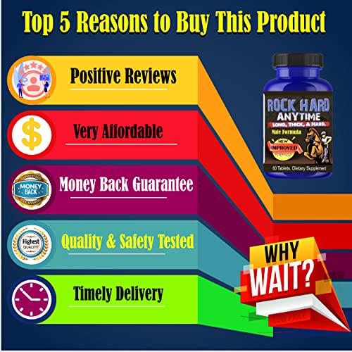 Testosterone Booster for Men Vitamins Natural Energy, Strength and Stamina (1 Bottle) 60 Pills