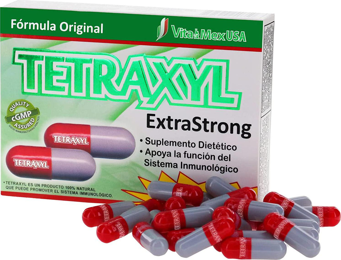 Tetraxyl 780 mg Extrastrong Herbal Supplement - Supports Healthy Immune Function - 30 Capsules