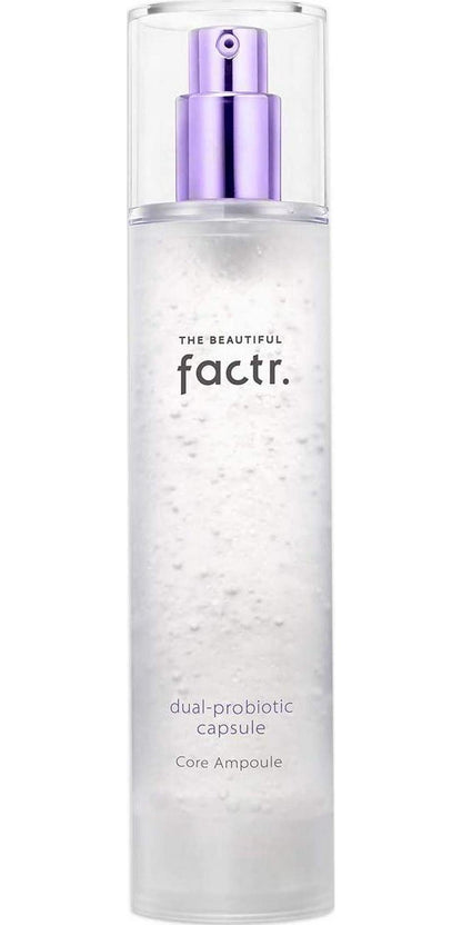 The Beautiful Factr. Dual Probiotic Capsule Core Ampoule with Skin Probiotic Formula | Korean Beauty | 100ml