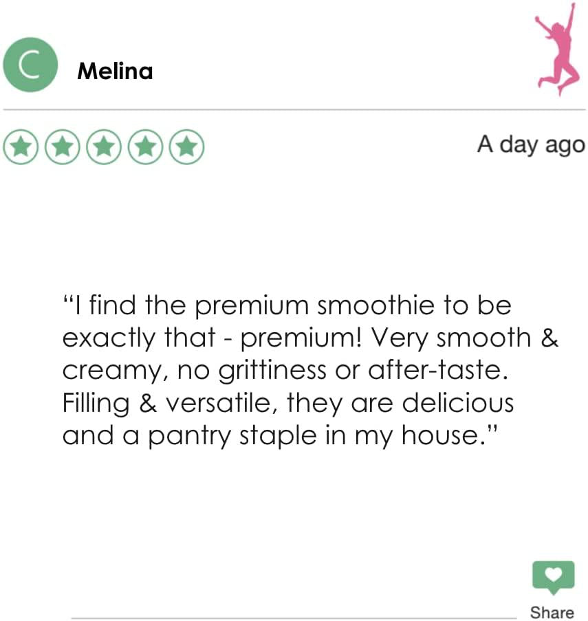 The Healthy Mummy Premium Smoothie Whey Based Protein Meal Replacement Weight Loss Smoothie (Shake) Powder | 500g (Choc-Mint)