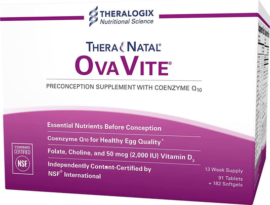 TheraNatal OvaVite Preconception Prenatal Vitamins (91 Day Supply)