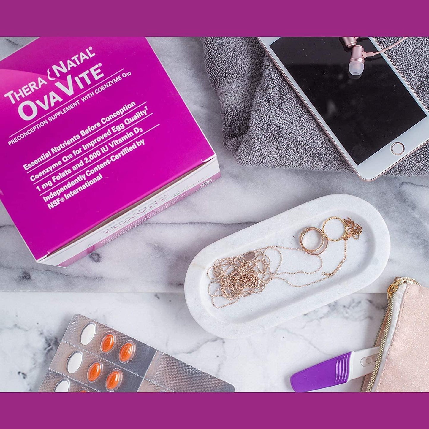 TheraNatal OvaVite Preconception Prenatal Vitamins (91 Day Supply)