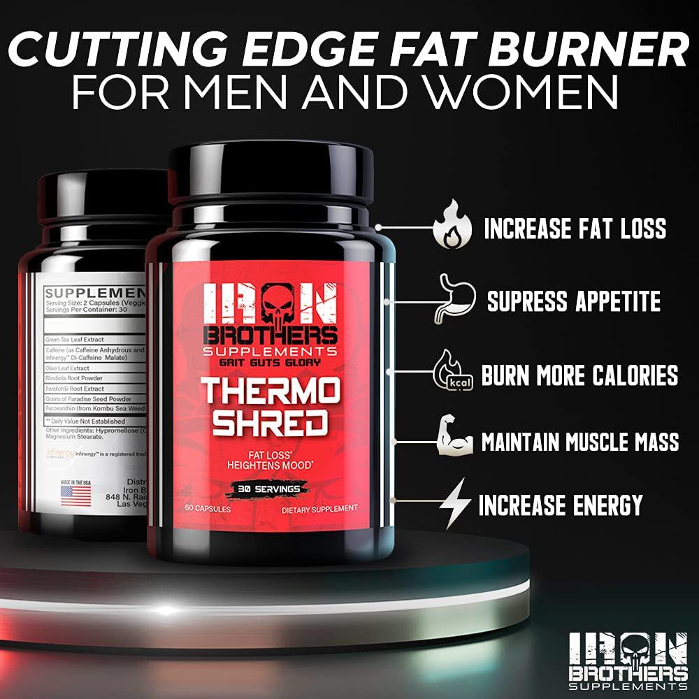 Thermogenic Fat Burners and Stimulant Free Fat Burner Bundle for Men/Women | Strong Appetite Suppressant for Weight Loss Management | Metabolism Booster | Belly Fat Burner | Keto Pills |