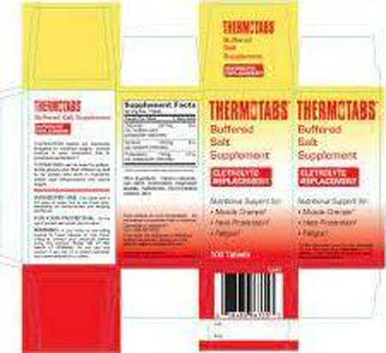 Thermotabs Salt Supplement Buffered - 100 Tablets (Pack of 3) by Thermotabs