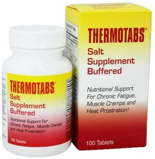 Thermotabs Salt Supplement Buffered - 100 Tablets (Pack of 3) by Thermotabs
