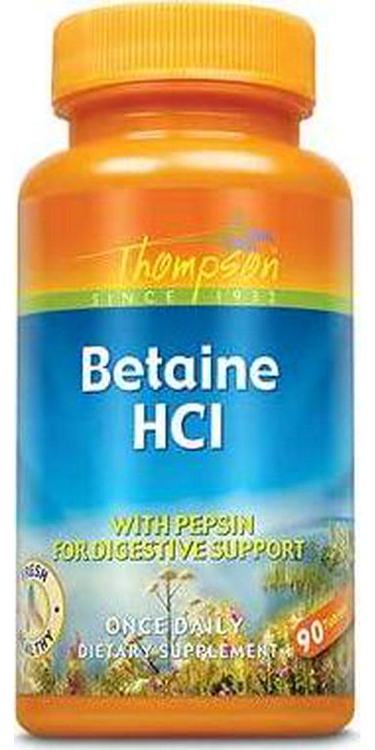 Thompson Betaine HCl with Pepsin, Tablet (Btl-Plastic) 324mg 90ct