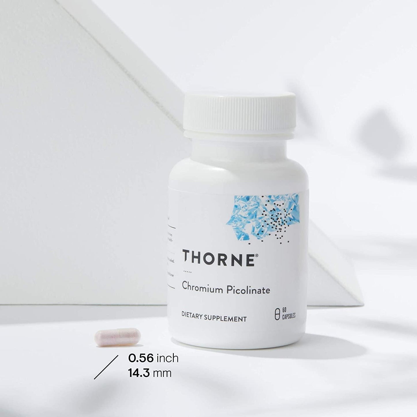 Thorne Research - Chromium Picolinate - Chromium Supplement to Aid Metabolism of Carbs and Sugar - 60 Capsules