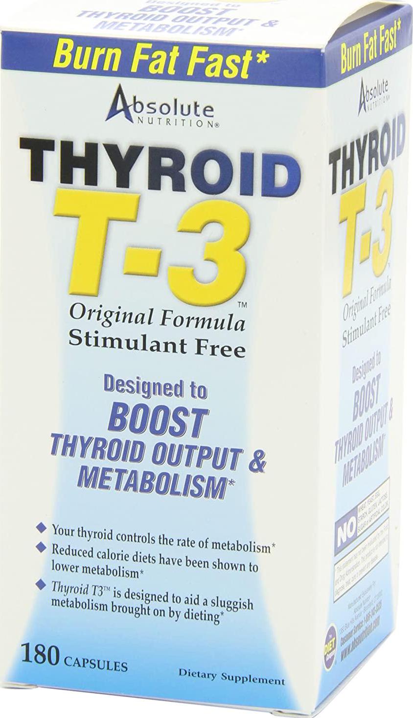 Thyroid T-3 Radical Metabolic Booster, 180 Capsules