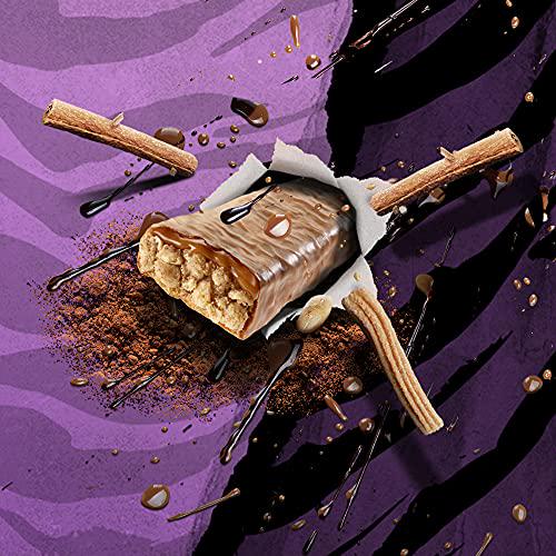 Tiger's Milk King Size Cinnamon Churro Flavored Protein Bar, 60 g (Pack of 12)