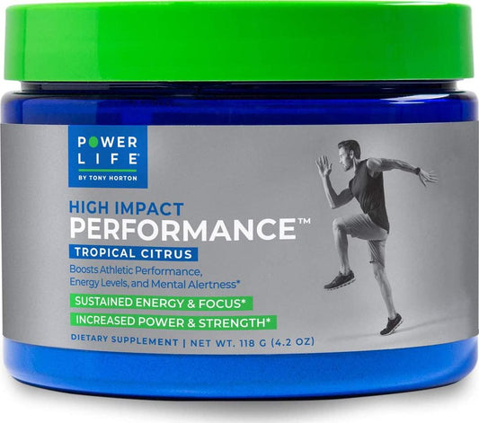 Tony Horton PowerLife High Impact Performance Preworkout Powder, 20 Servings