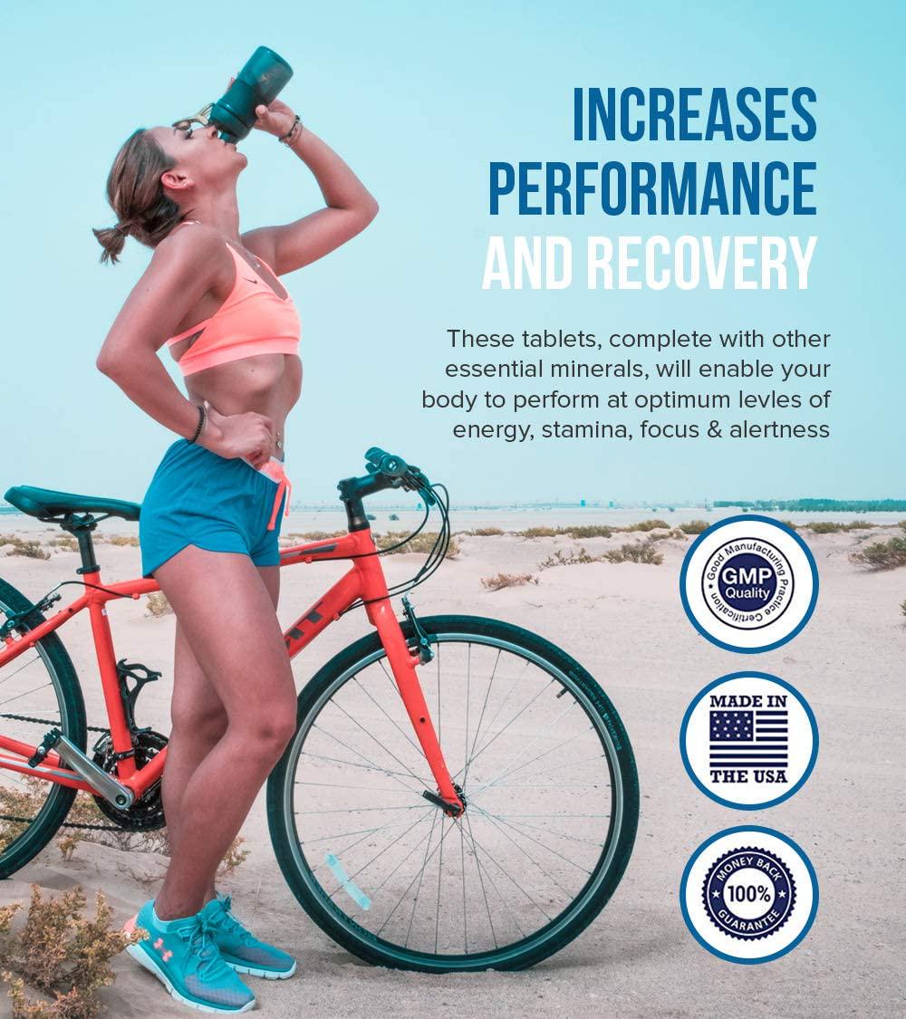 Total Hydration Keto Electrolyte (100ct) Electrolyte Pills for Endurance, Hydration, Rejuvenation, Vegan-Friendly Electrolyte with Magnesium, Calcium, Sodium, Potassium, Chloride