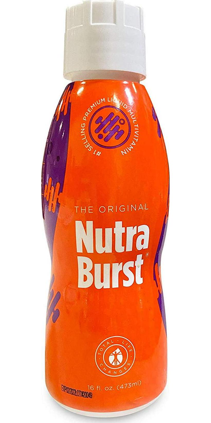 Total Life Changes NutraBurst Premium Liquid Multivitamin - Powerful Nutritional Formula - Boosts Energy, Detoxify and Balance Your Diet - 32 servings (16 fl Oz | 470ml)