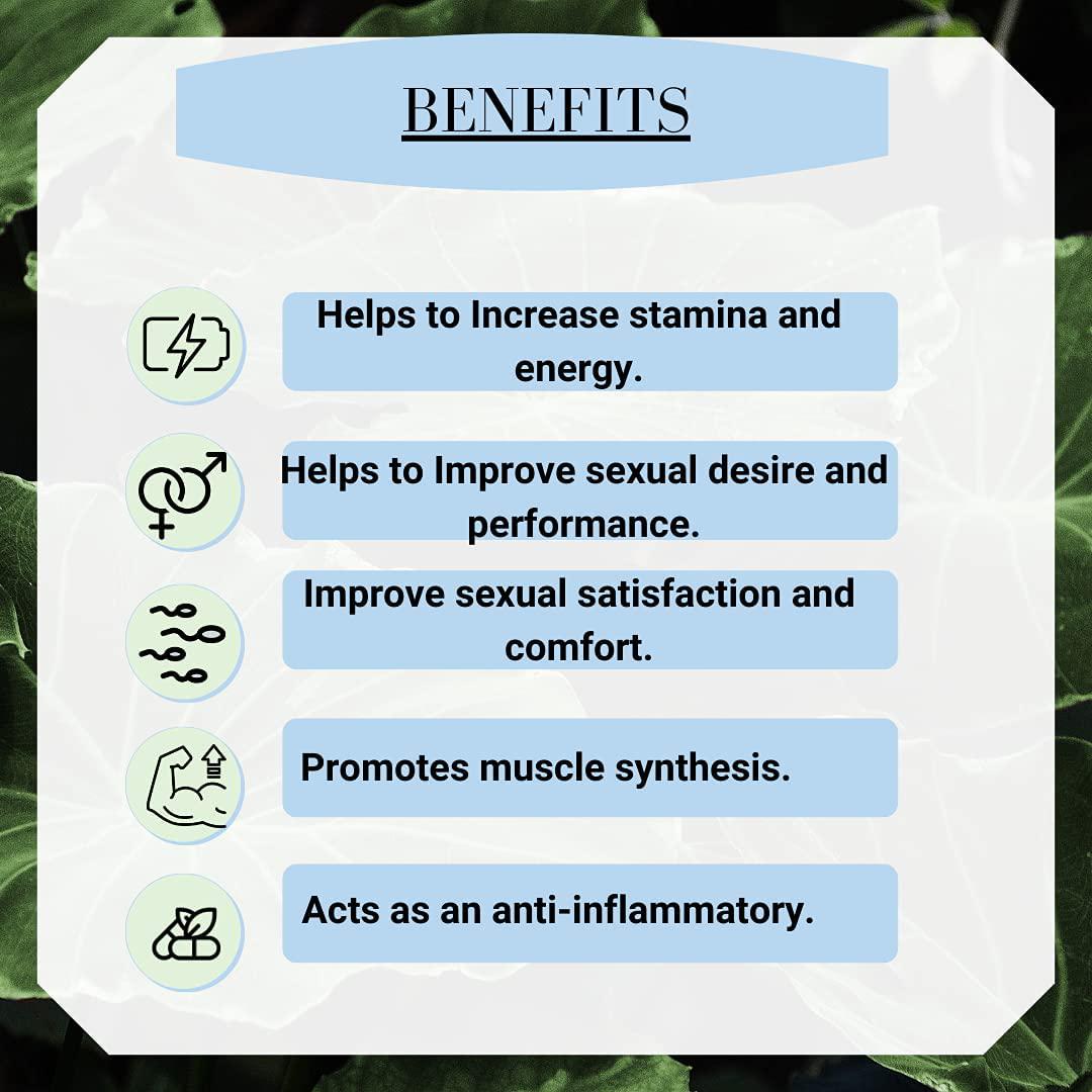 Tribulus Terrestris Capsules, Enhanced with Shilajit| 1000* mg, 120 Vegan Capsules| Testosterone Booster| Stamina Booster | Vegan , Gluten Free