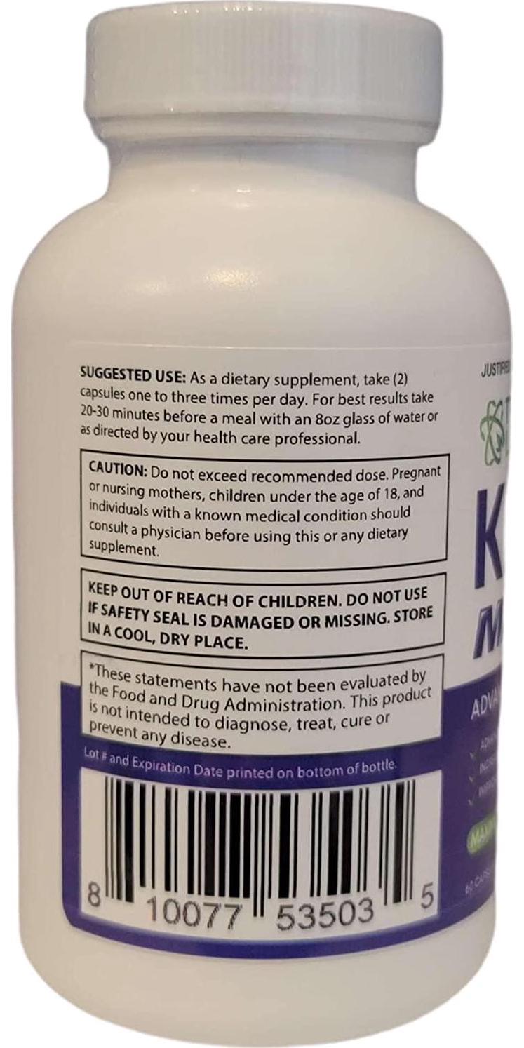 Trim Life Labs Keto Max 1200MG Pills Includes Apple Cider Vinegar goBHB Strong Exogenous Ketones Advanced Ketogenic Supplement Ketosis Support for Men Women 60 Capsules
