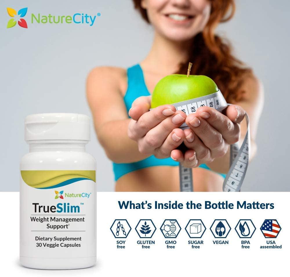 True-Slim 400mg Morosil Weight and Fat Loss Supplement Helps Reduce Fat Accumulation