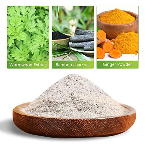 Tudiqe 50PCS Foot Pads, Pure Natural Bamboo Vinegar Ginger Powder Foot Pad for Foot Care, Ginger Foot Pads for Better Sleep, Deep Cleansing Foot Patches