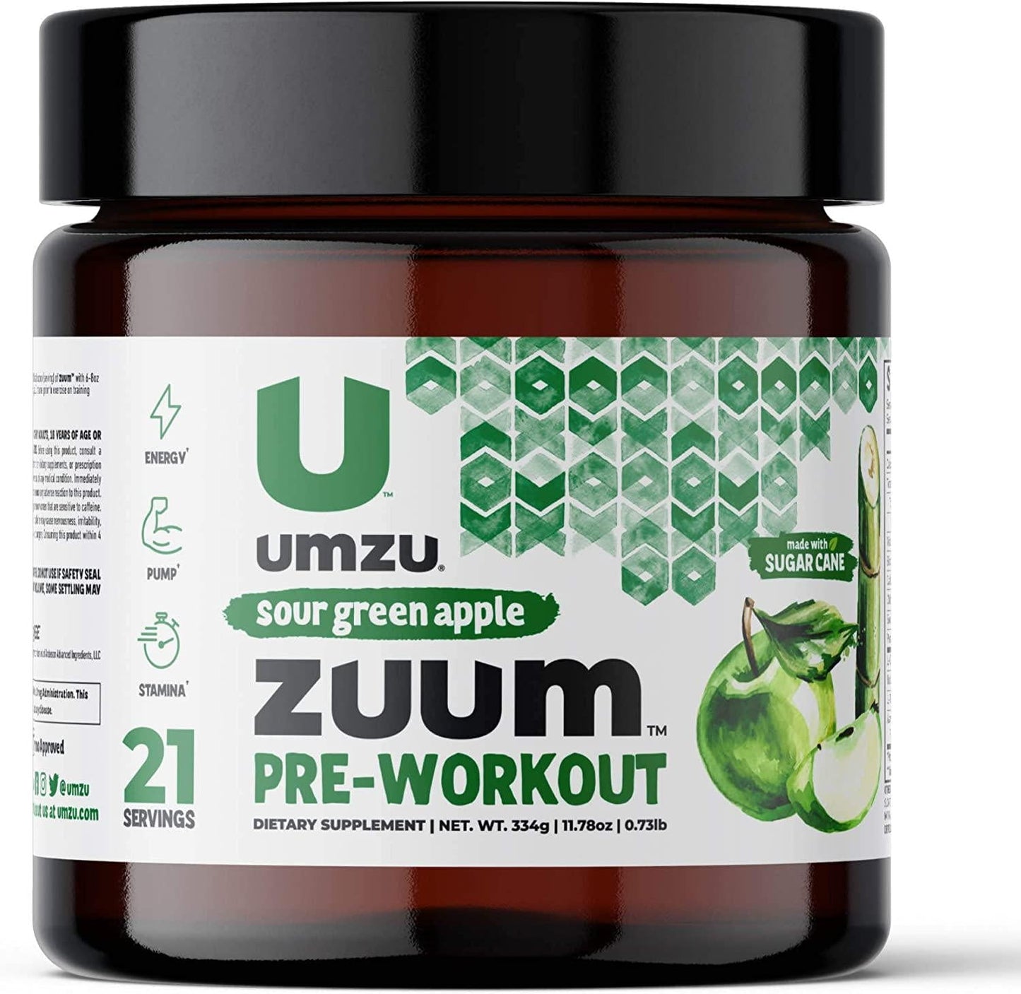 UMZU Zuum Pre-Workout (Sour Green Apple)