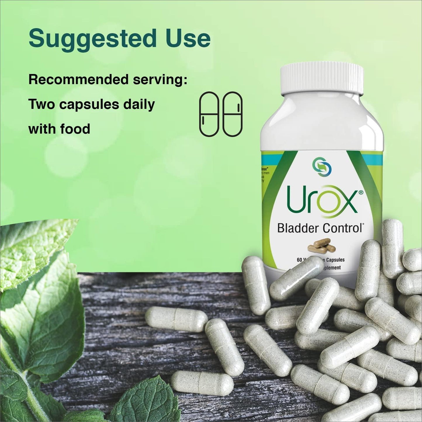 UROX - Unique Patented Formula For Bladder Tone and Control - 1 month