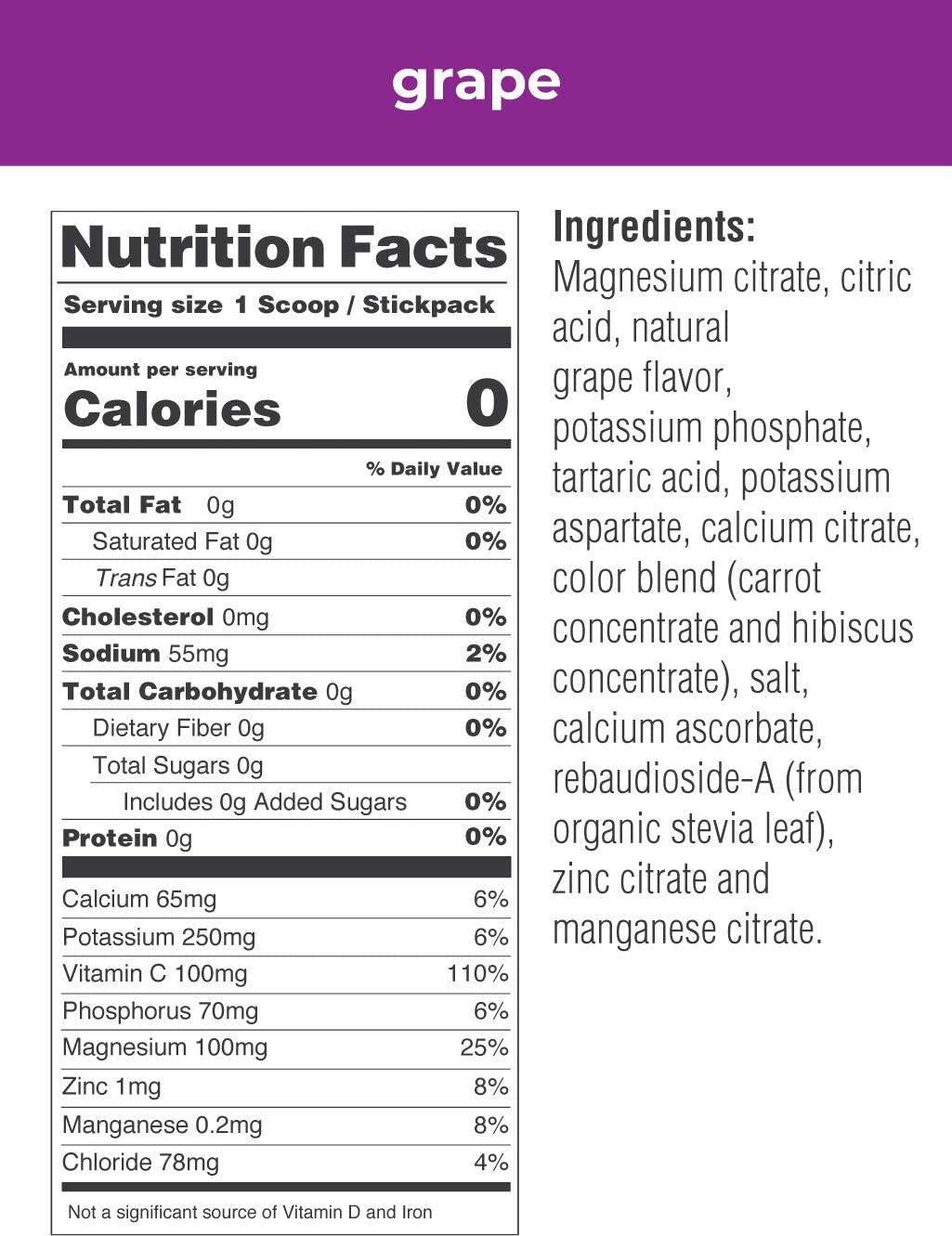Ultima Replenisher Hydrating Electrolyte Powder, Grape, 20 Count Box, no Sugar, no Carbs, no Calories, Keto, Gluten-Free, Non-GMO, Vegan