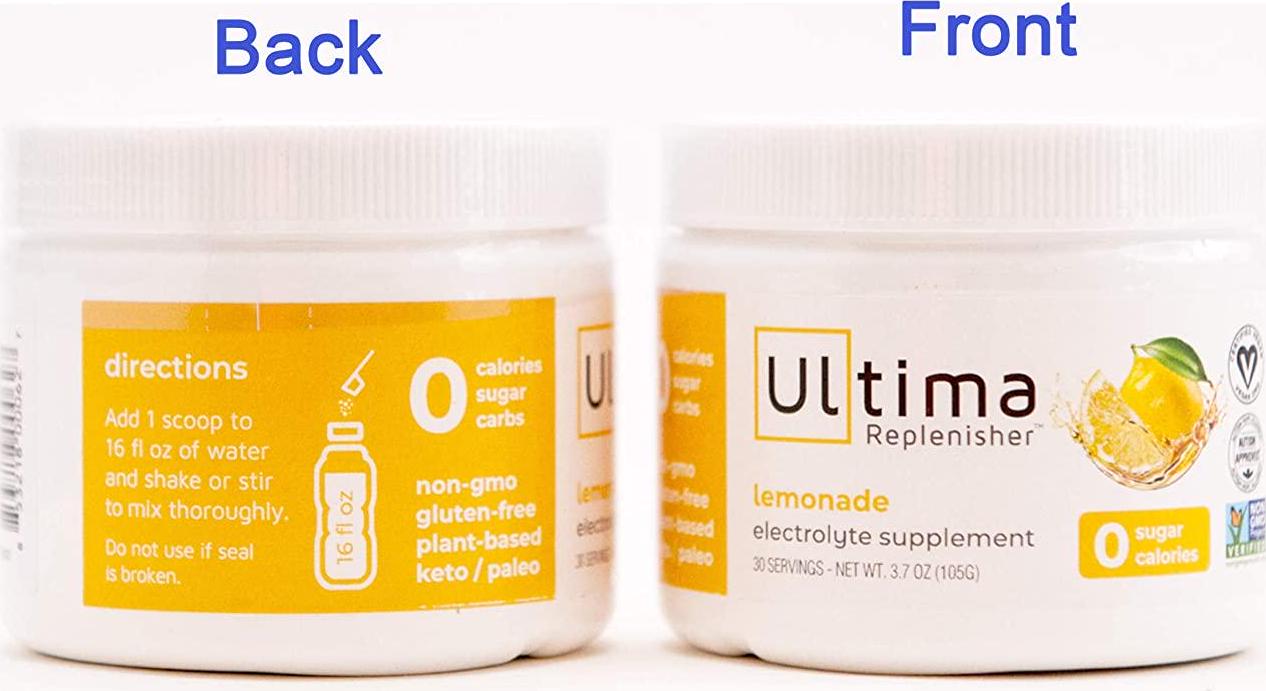 Ultima Replenisher Lemonade Ultima Electrolyte Powder Raspberry Bundle | Ultima Replenisher Variety Pack | Hydration | Keto | Paleo | Zero Carbs | Zero Sugar