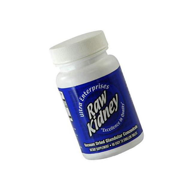 Ultra Glandulars Ultra Raw Kidney 200Mg 60 Tab