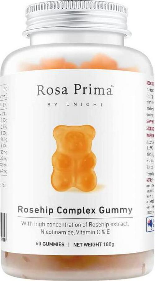 Unichi Rosa Prima Rosehip Complex 60 Gummies
