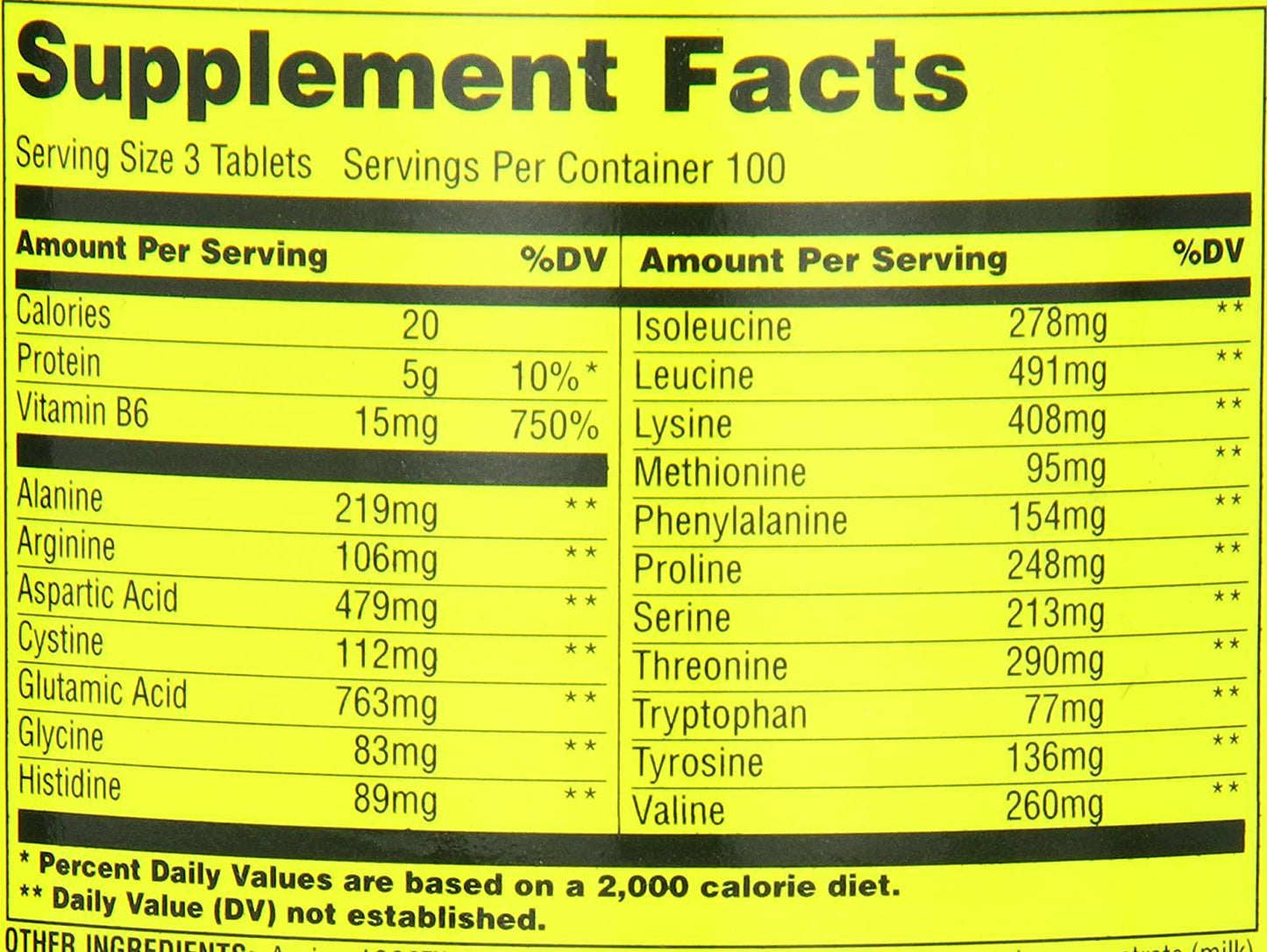 Universal Nutrition Amino 1900 300 TABS (4540)