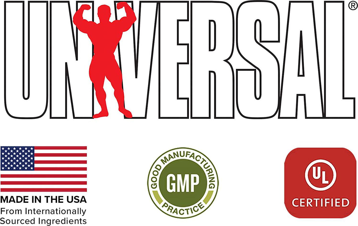 Universal Nutrition - 100% Beef Aminos -3g of Beef Protein Isolate for Recovery and Growth - 200 Tabs