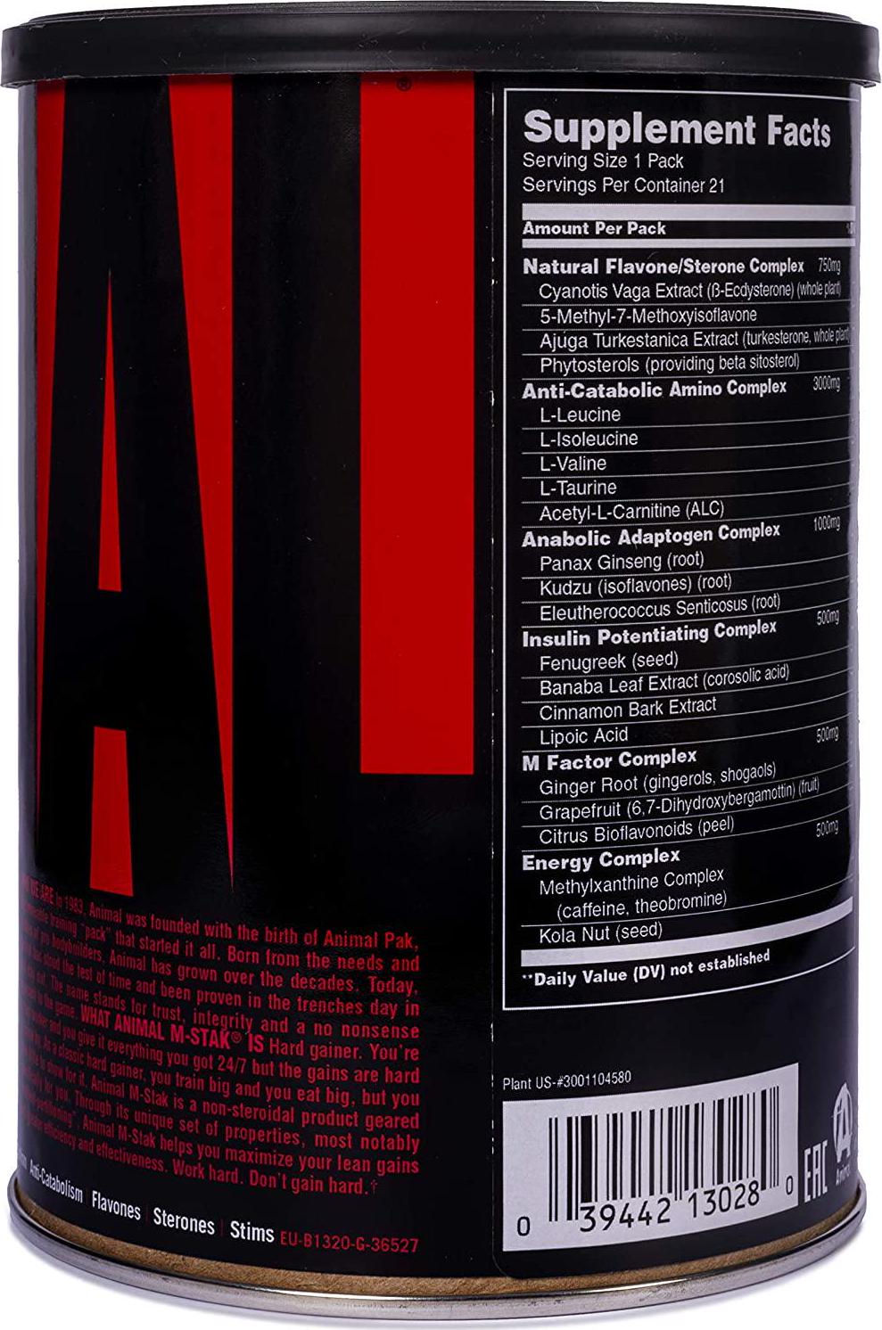 Universal Nutrition Animal M-Stack 21 Pack, 2