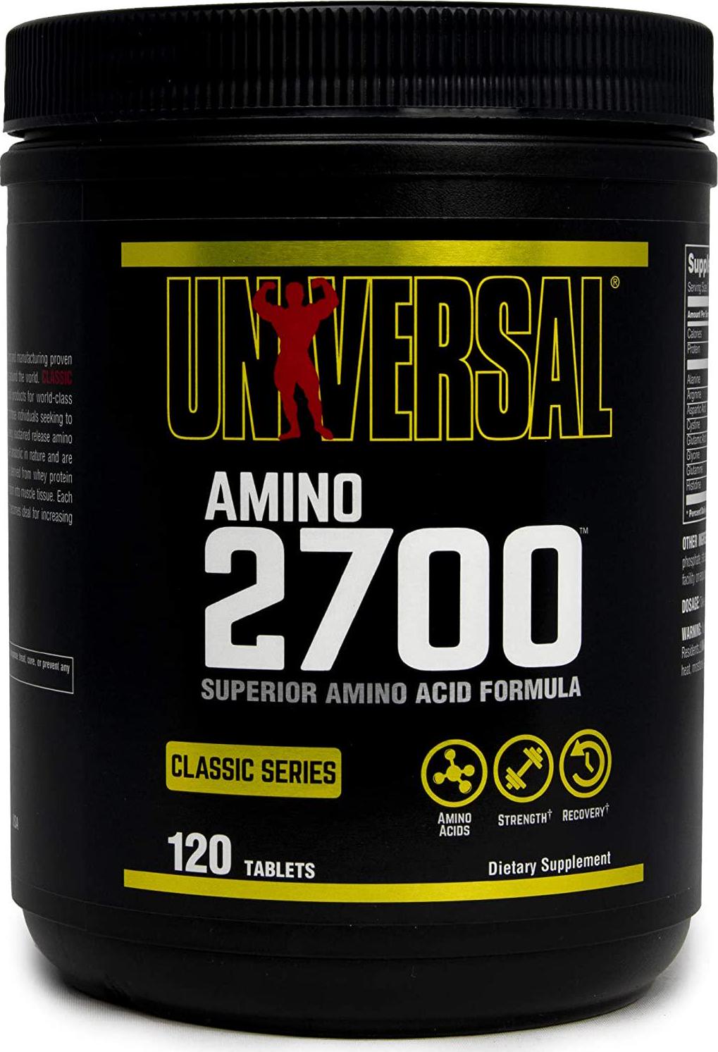 Universal Nutrition Amino 2700, 120 Tablets