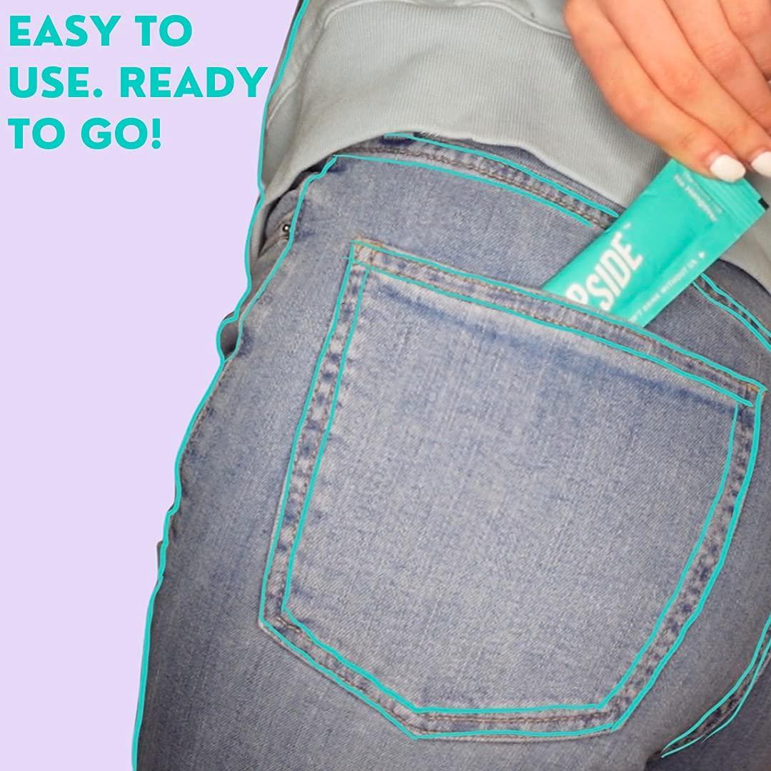 Upside Jelly - Tropical Berry Party Relief and Recovery Herbal Supplement | Liver Cleanse Detox | Party and Vacation Essentials | Before and After Alcohol Kit | Single-Serving Stick (Pack of 10)