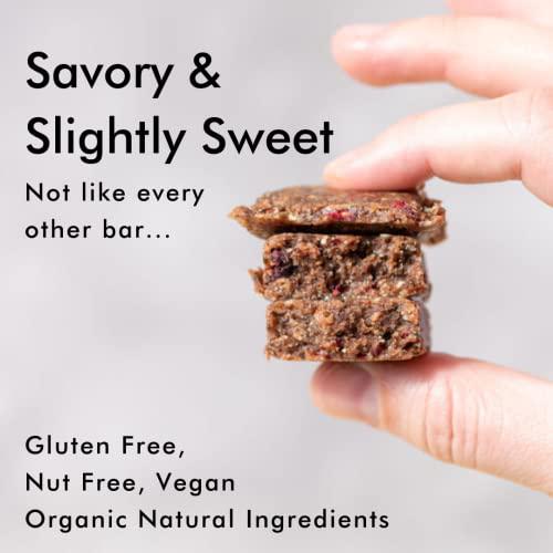 Växa Plant Based Nutrition Bar - Variety box, 12 Bars - Organic, Gluten Free, Nut Free, Vegan and Clean