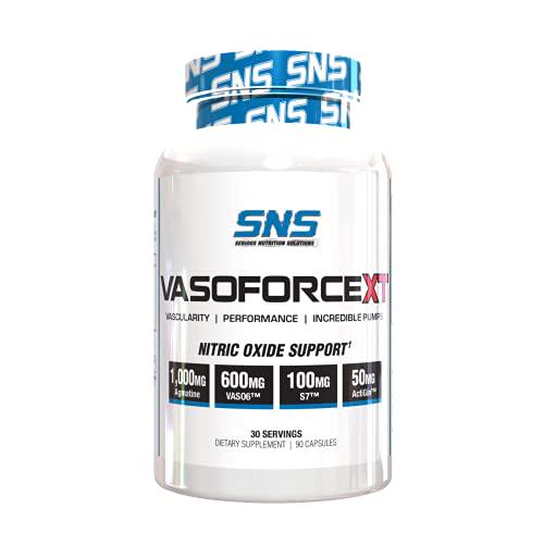 VasoForce XT- Nitric Oxide Support Supplement for Pumps, Vascularity, Performance and More