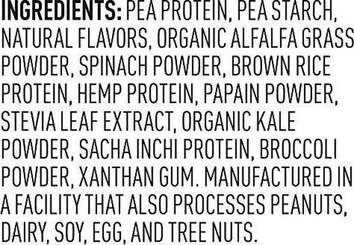 Vega Protein and Greens Tub Powder Vanilla 26.8 Ounce - Plant Based Protein Powder, Gluten Free, Non Dairy, Vegan, Non Soy, Non GMO