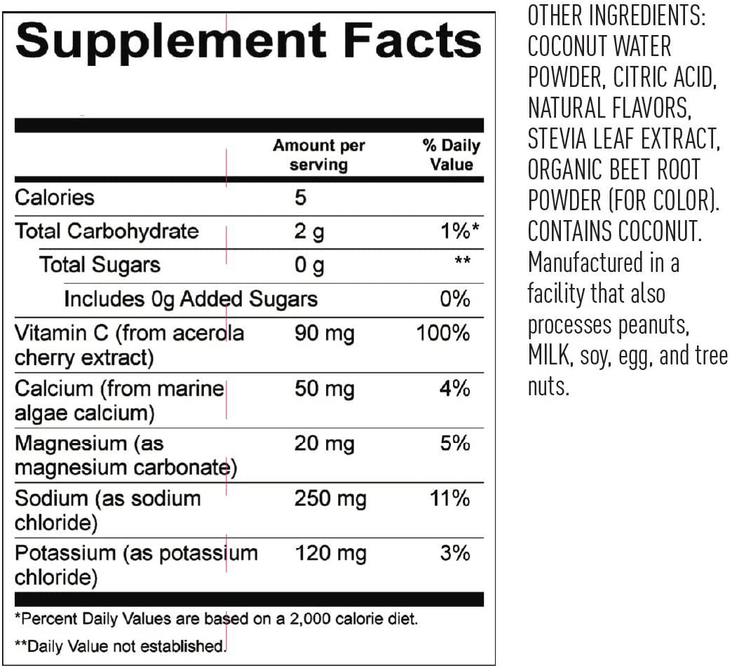 Vega Sport Hydrator, Electrolyte Powder, Berry, Post Workout Recovery Drink for Women and Men, Vitamin C, Vegan, Keto, Sugar Free, Dairy Free, Gluten Free, Non GMO (50 Servings)